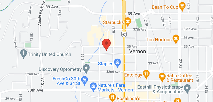 map of #313 3304 35 Avenue